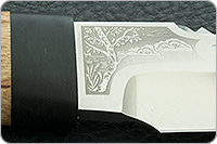 Нож Робинзон-1 карельская береза, elmax, текстолит : фото 10