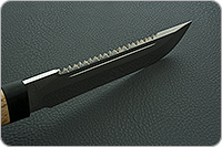 Нож Робинзон-1 карельская береза, elmax, текстолит : фото 11