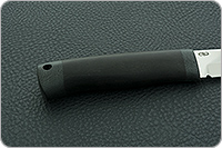 Нож Пескарь граб - черное дерево, 100х13м, текстолит : фото 5