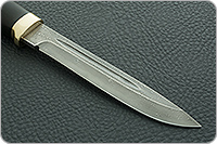 Нож Финка-3 граб - черное дерево, zdi-1016, латунь : фото 4