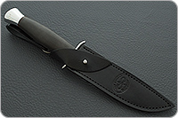 Нож Финка-2 граб - черное дерево, elmax, алюминий : фото 7