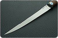 Нож Белуга орех, 100х13м, текстолит : фото 3