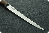 Нож Белуга орех, 100х13м, текстолит : фото 4