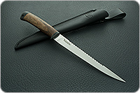 Нож Белуга орех, 100х13м, текстолит : фото 11