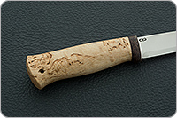 Нож Кузюк карельская береза, 95х18, текстолит : фото 3