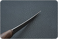 Нож Фишка (Fish-ka) орех, 100х13м, текстолит : фото 4