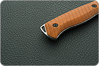 Нож Леший-Т накладки микарта, 95х18, цельнометаллический : фото 7