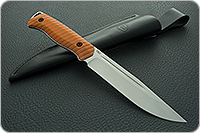 Нож Леший-Т накладки микарта, 95х18, цельнометаллический : фото 10