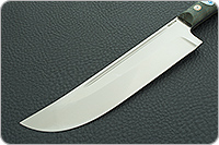 Нож Пчак-Н накладки стабилизированная карельская береза, 100х13м, цельнометаллический : фото 3