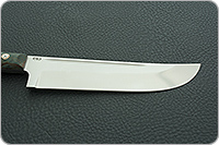 Нож Пчак-Н накладки стабилизированная карельская береза, 100х13м, цельнометаллический : фото 8