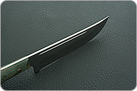 Нож Пчак-Н накладки стабилизированная карельская береза, 100х13м, цельнометаллический : фото 9