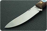 Нож Горностай ЦМ накладки орех, 100х13м, цельнометаллический : фото 3