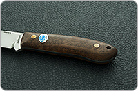 Нож Горностай ЦМ накладки орех, 100х13м, цельнометаллический : фото 6