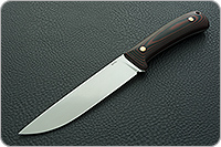 Нож Лиса ЦМ накладки микарта, эп-766, цельнометаллический : фото 2