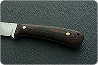 Нож Лиса ЦМ накладки микарта, эп-766, цельнометаллический : фото 6