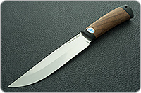 Нож Шашлычный средний орех, s390, текстолит : фото 2