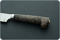 Нож Пчак стабилизированная карельская береза, 95х18, алюминий : фото 6