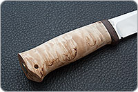 Нож Следопыт стабилизированная карельская береза, 95х18, текстолит : фото 3