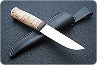 Нож Следопыт стабилизированная карельская береза, 95х18, текстолит : фото 5