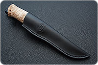 Нож Следопыт стабилизированная карельская береза, 95х18, текстолит : фото 6