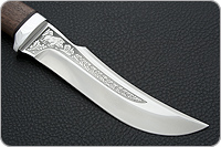 Нож Клык орех, 95х18, алюминий : фото 2