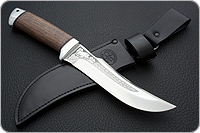 Нож Клык орех, 95х18, алюминий : фото 5