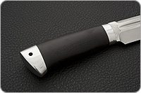 Нож Селигер граб - черное дерево, 95х18, алюминий : фото 3