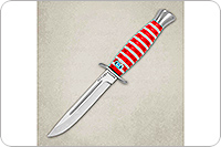 Финка-2 Спецназ оргстекло, 95х18, алюминий : фото 2