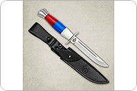 Финка-2 флаг России оргстекло, 95х18, алюминий : фото 4