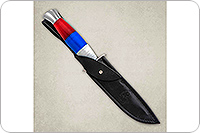 Финка-2 флаг России оргстекло, 95х18, алюминий : фото 5