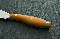 Нож Канадский средний (траппер) накладки микарта, 95х18, цельнометаллический : фото 6