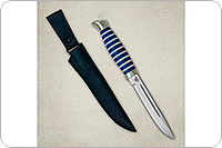 Нож Финка-3 ВДВ оргстекло, 95х18, алюминий : фото 4