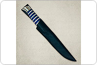 Нож Финка-3 ВДВ оргстекло, 95х18, алюминий : фото 5