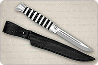 Нож Финка-3 ВМФ оргстекло, 95х18, алюминий : фото 4