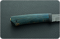 Нож Бекас стабилизированная карельская береза, zdi-1016, текстолит : фото 5