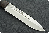 Нож Скорпион наборная кожа, 50х14мф, текстолит : фото 2