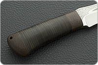 Нож Скорпион наборная кожа, 50х14мф, текстолит : фото 3