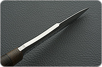 Нож Скорпион наборная кожа, 50х14мф, текстолит : фото 4