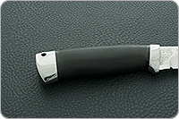 Нож Бекас граб - черное дерево, 100х13м, нержавеющая сталь : фото 5