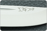 Нож Бекас граб - черное дерево, 100х13м, нержавеющая сталь : фото 9