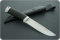 Нож Бекас граб - черное дерево, 100х13м, нержавеющая сталь : фото 11