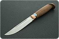 Нож Финка-Лаппи орех, d2, медь : фото 2