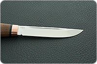 Нож Финка-Лаппи орех, d2, медь : фото 7