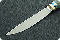 Нож Якут 95х18, латунь, без дополнительной обработки : фото 3