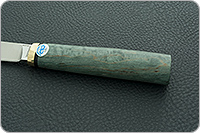 Нож Якут 95х18, латунь, без дополнительной обработки : фото 6