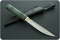 Нож Якут 95х18, латунь, без дополнительной обработки : фото 9