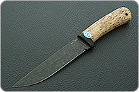 Нож Лиса карельская береза, 95х18, текстолит : фото 2