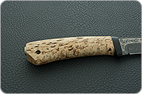 Нож Лиса карельская береза, 95х18, текстолит : фото 5