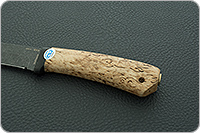 Нож Лиса карельская береза, 95х18, текстолит : фото 6