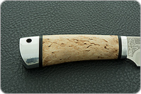 Нож Добрый карельская береза, cpr, алюминий : фото 3